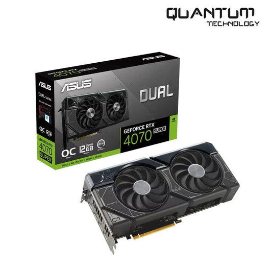 ASUS Dual GeForce RTX 4070 SUPER OC Edition 12GB GDDR6X Graphic Card