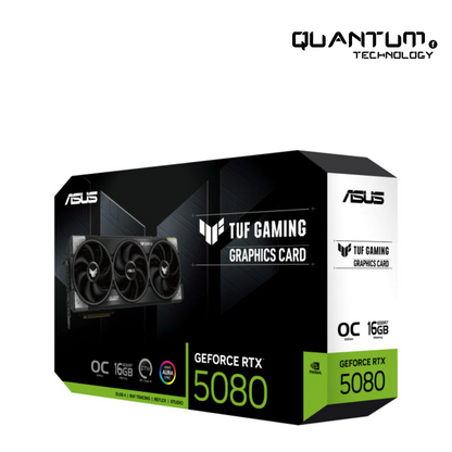 ASUS TUF Gaming GeForce RTX 5080 16GB GDDR7 OC – DLSS 3.5, Ray Tracing, 4K/8K Gaming