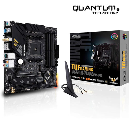ASUS TUF B550M-PLUS WIFI II motherboard overview

