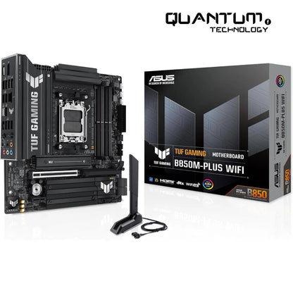 ASUS TUF B850M-PLUS WIFI motherboard front view

