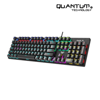 AULA S2022 Black Mechanical Gaming Keyboard Blue Switch