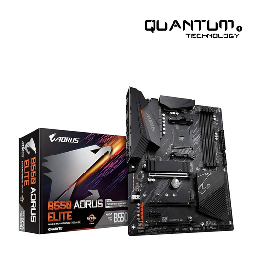Gigabyte B550M AORUS ELITE Motherboard – AMD B550, PCIe 4.0, Micro-ATX