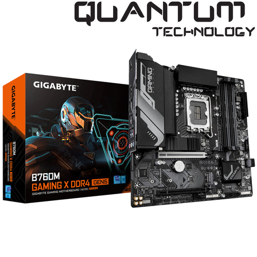 Gigabyte B760M Gaming X DDR4 Gen5 Motherboard – Intel LGA1700 PCIe 5.0
