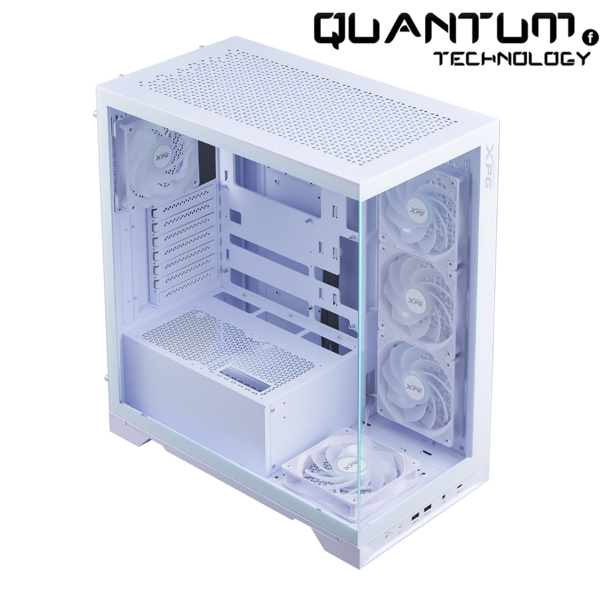 PG Invader X BTF – علبة ARGB متوسطة الحجم بتصميم كابل مخفي – Quantum ...