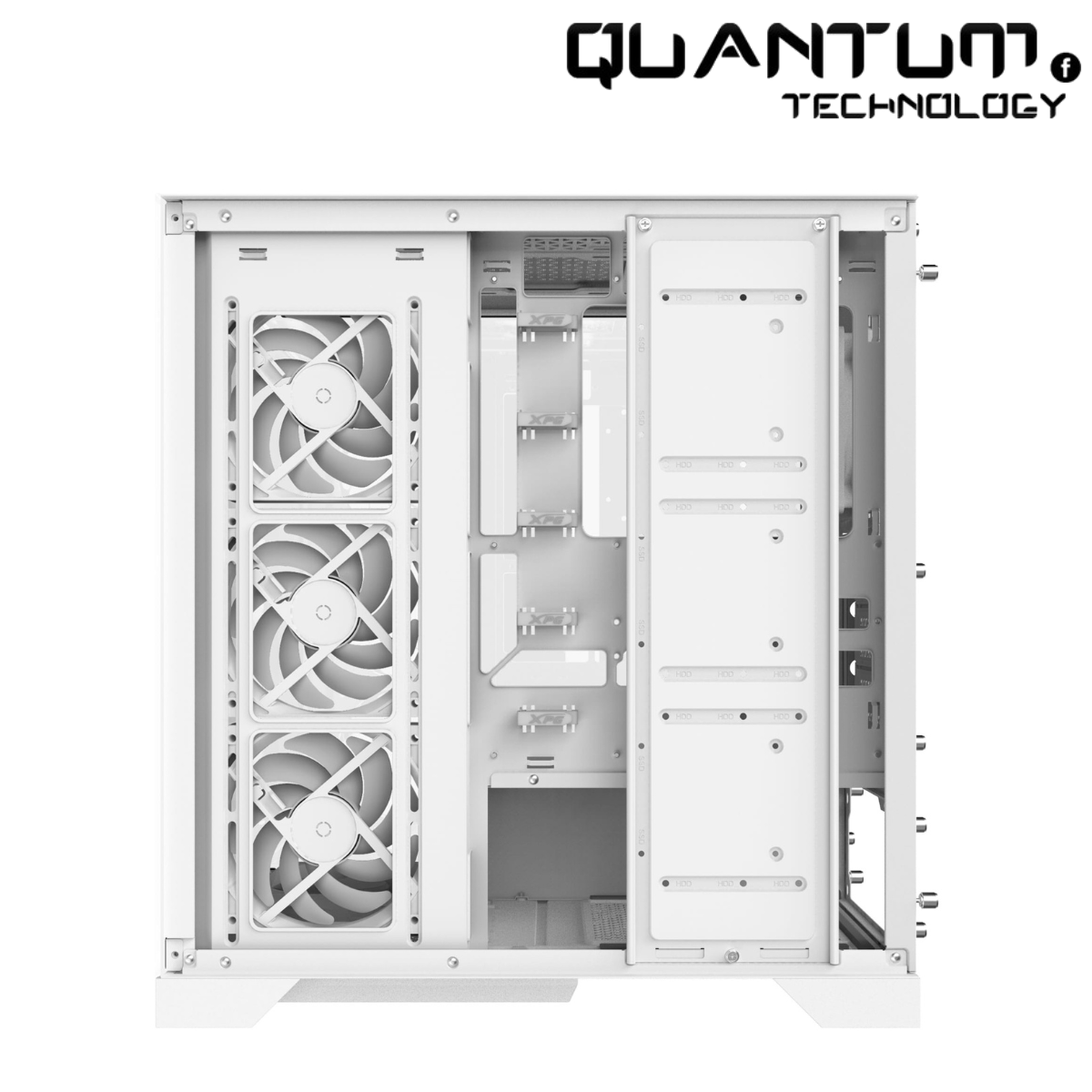 PG Invader X BTF – علبة ARGB متوسطة الحجم بتصميم كابل مخفي – Quantum ...