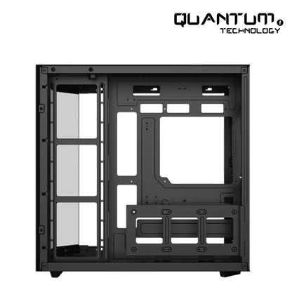 Xigmatek Cubi II Black Micro-ATX Case – Compact and Stylish Chassis