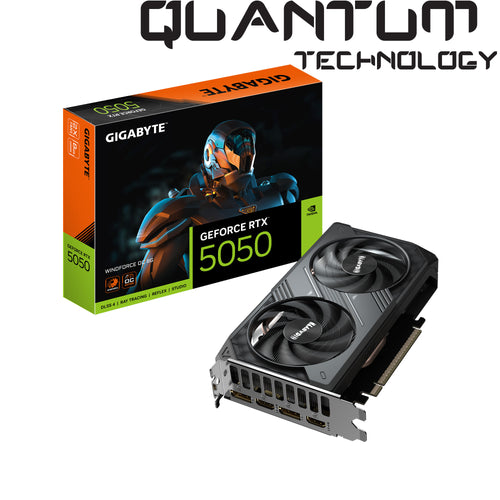GIGABYTE GeForce RTX 5050 WINDFORCE OC 8G Graphics Card – 8GB GDDR6