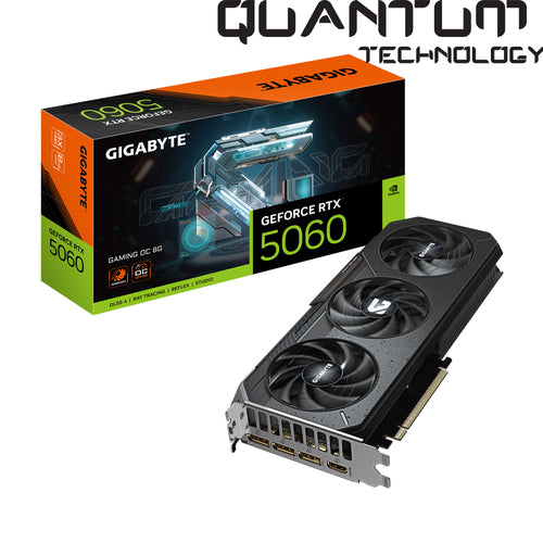 GIGABYTE GeForce RTX 5060 Gaming OC 8G Graphics Card 128-bit GDDR7 GV-N5060GAMING OC-8GD
