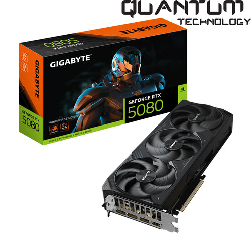 GIGABYTE GeForce RTX 5080 WINDFORCE OC 16GB NVIDIA