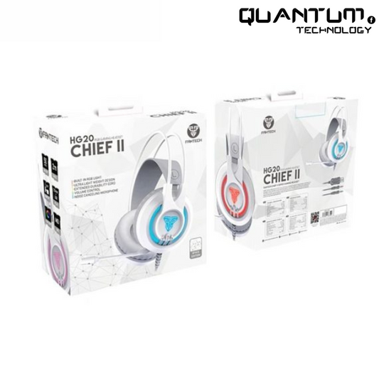 Chief II HG20 White – 3.5mm Gaming Headset with Microphone