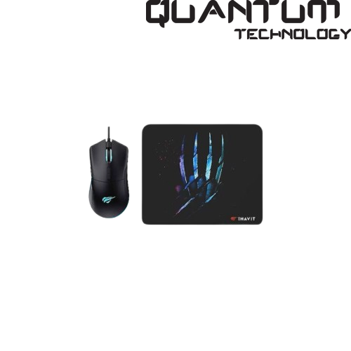 Gaming Mouse and Mouse Pad Combo BK - MS1037CM