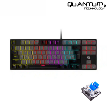 Atom87 MK876 V2 Black – TKL Mechanical Keyboard Blue Switch