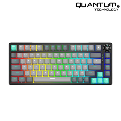 Atom Pro63 MK912 Mercury Black – 60% Mechanical Keyboard Blue Switch