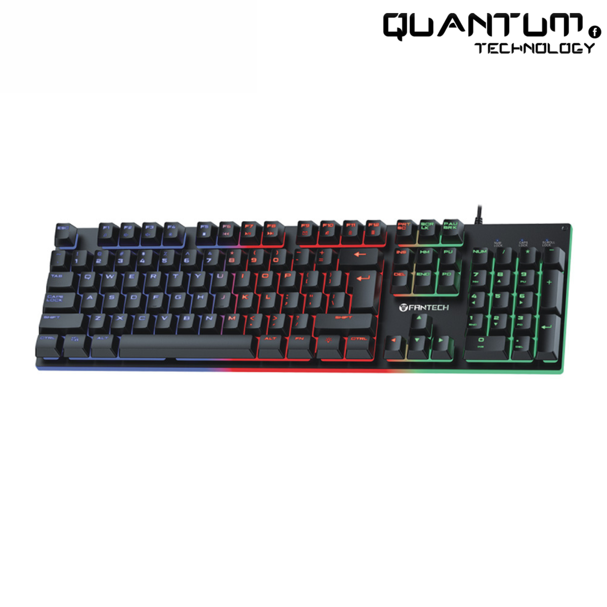 Fighter III K614L Black – RGB Membrane Gaming Keyboard