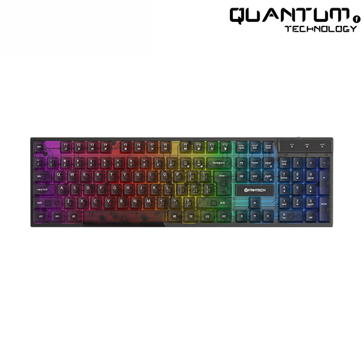 Shikari K515 Black – Full-Size Membrane Keyboard