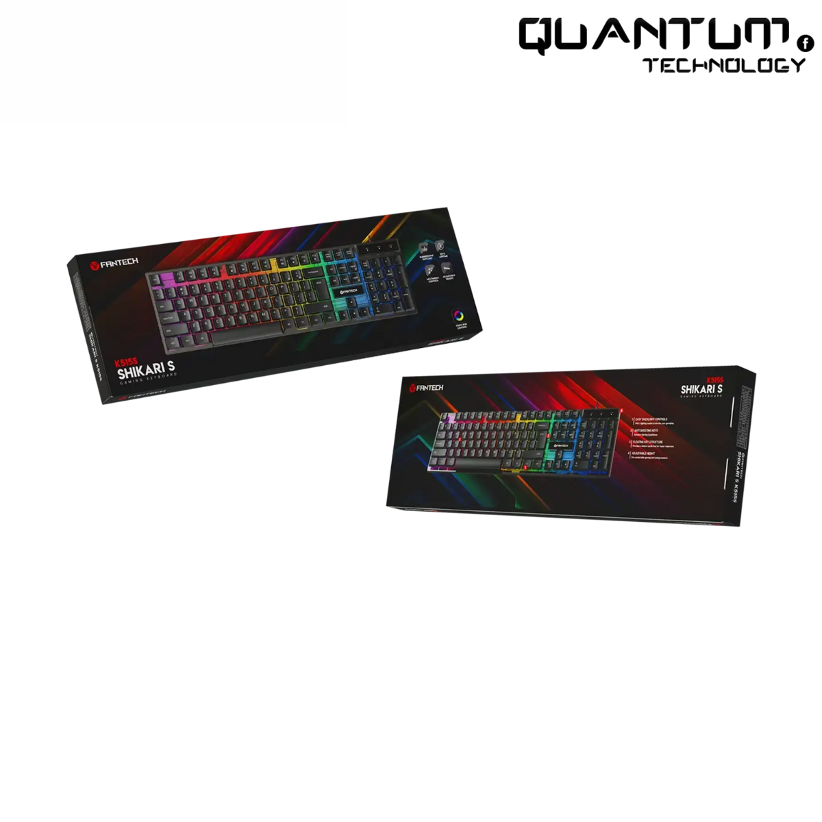 Shikari K515 Black – Full-Size Membrane Keyboard