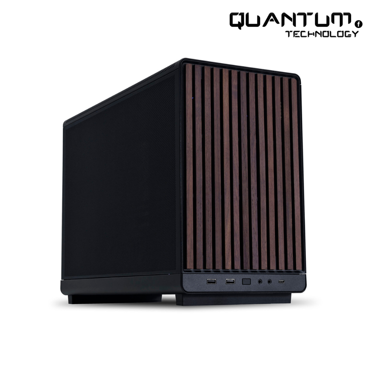 Lian Li DAN A3 Wooden Black Micro-Tower Gaming Case
