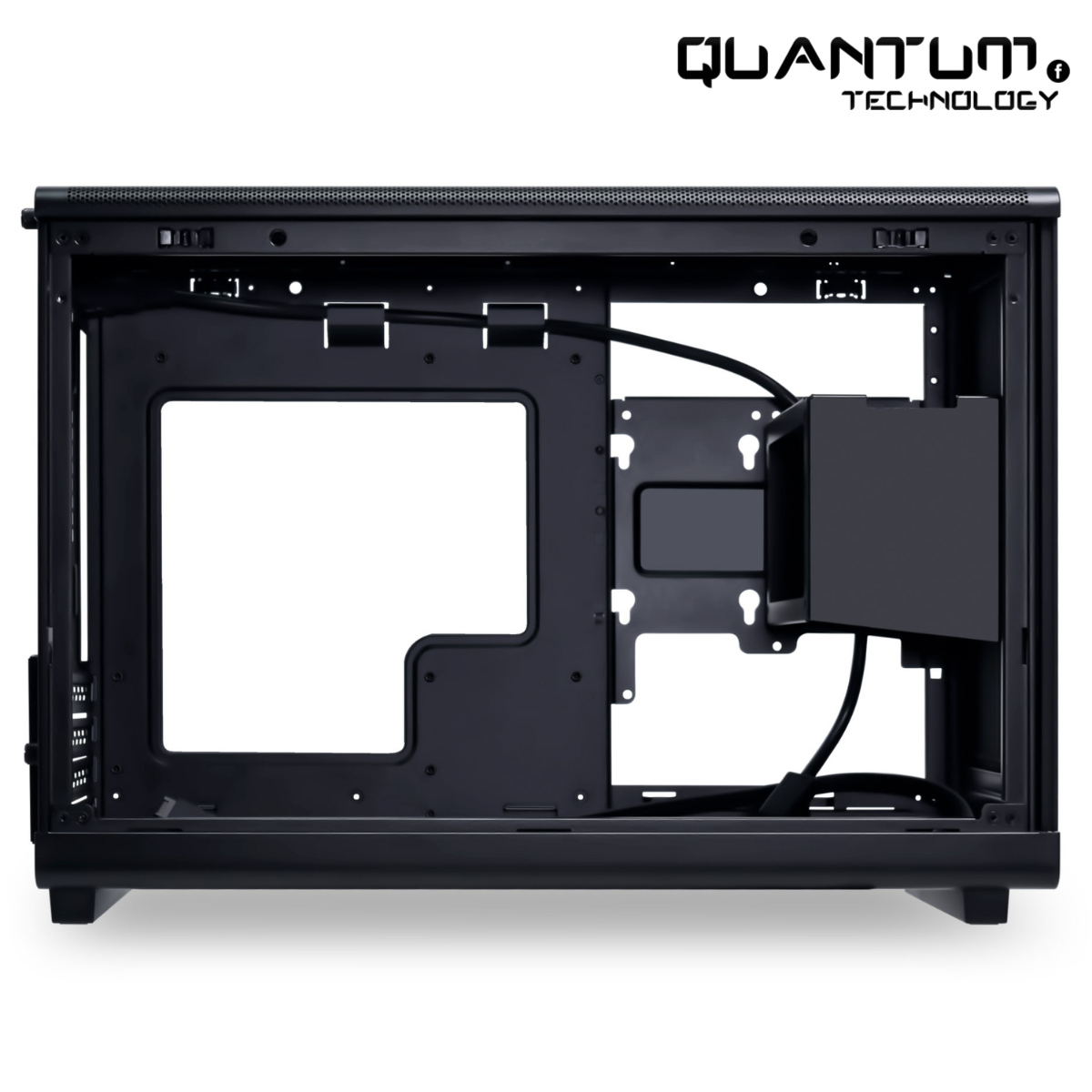 Lian Li DAN A3 Wooden Black Micro-Tower Gaming Case