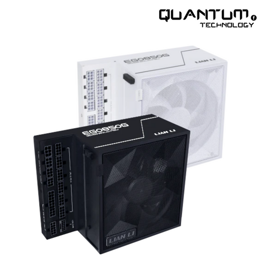 Lian Li Edge Gold EG0850G 850W White PSU – 80 Plus Gold, ATX 3.1, PCIe 5.1, Fully Modular