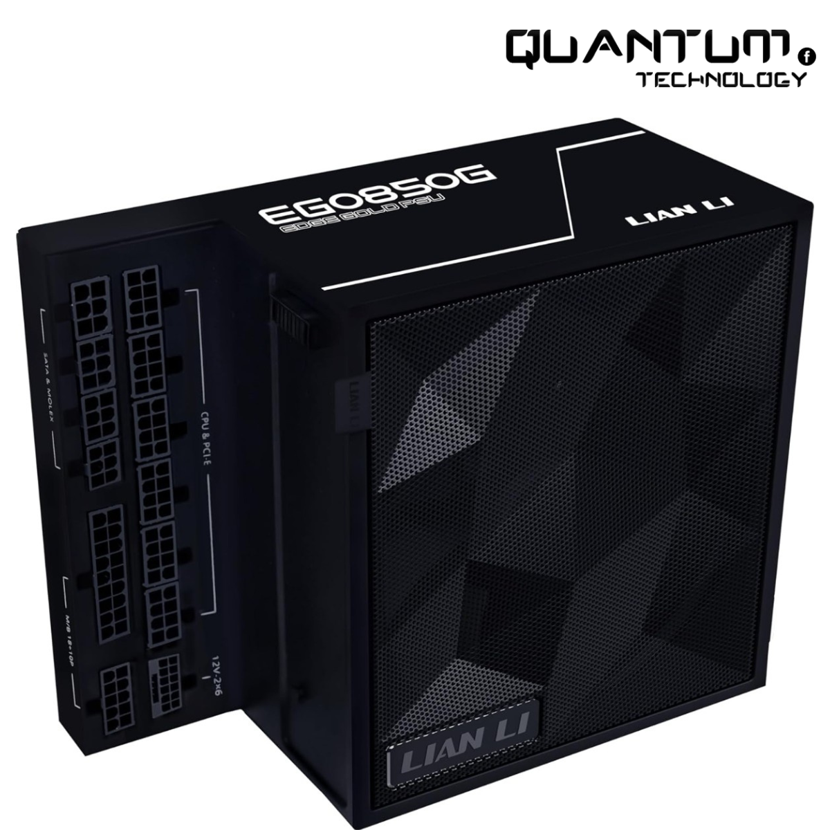 Lian Li Edge Gold EG0850G 850W White PSU – 80 Plus Gold, ATX 3.1, PCIe 5.1, Fully Modular