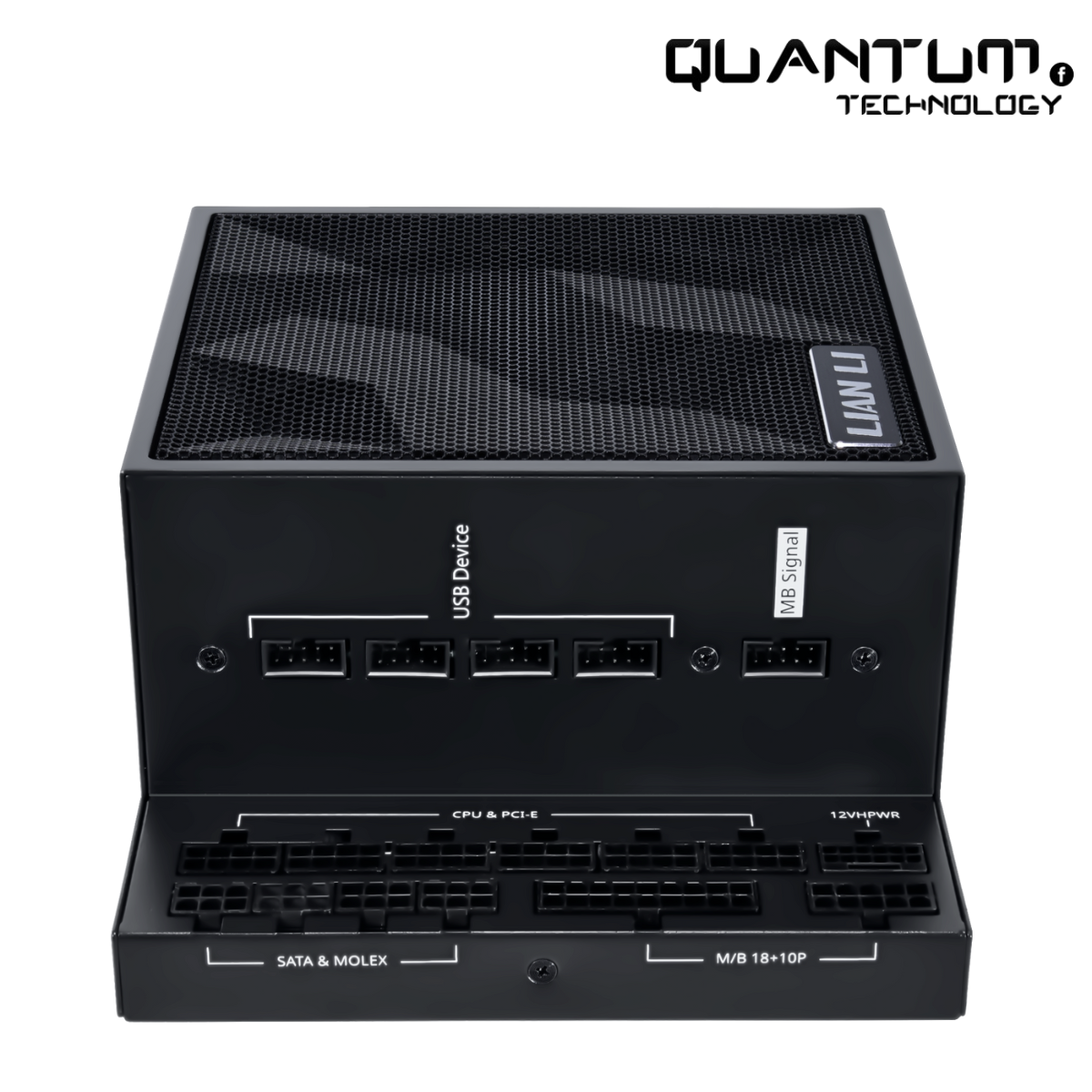 Lian Li Edge Gold EG0850G 850W White PSU – 80 Plus Gold, ATX 3.1, PCIe 5.1, Fully Modular