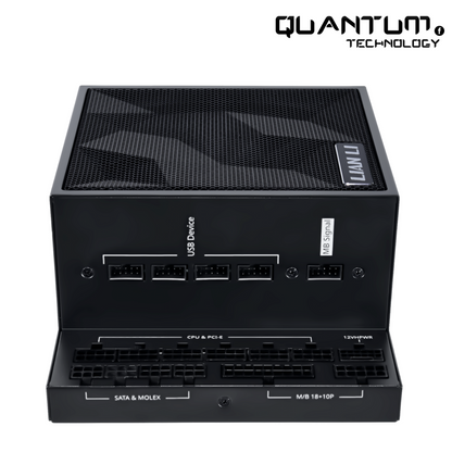 Lian Li Edge Gold EG0850G 850W White PSU – 80 Plus Gold, ATX 3.1, PCIe 5.1, Fully Modular