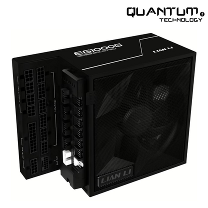 Lian Li Edge Gold EG1000G 1000W White PSU – 80 Plus Gold, ATX 3.1, PCIe 5.1, Fully Modular