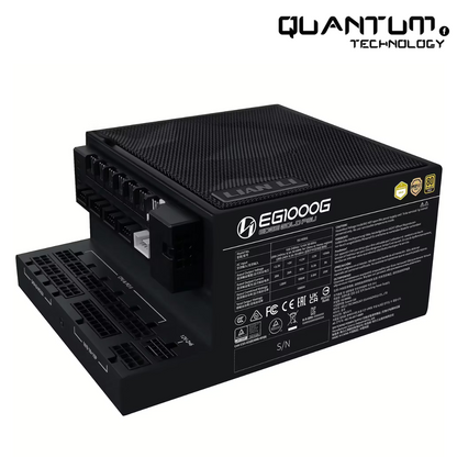 Lian Li Edge Gold EG1000G 1000W White PSU – 80 Plus Gold, ATX 3.1, PCIe 5.1, Fully Modular