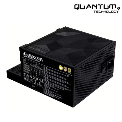 Lian Li Edge Gold EG1000G 1000W White PSU – 80 Plus Gold, ATX 3.1, PCIe 5.1, Fully Modular