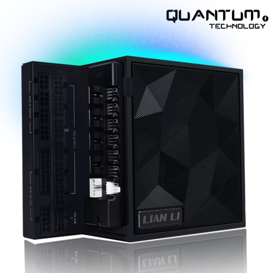 Lian Li Edge Gold EG1000G 1000W White PSU – 80 Plus Gold, ATX 3.1, PCIe 5.1, Fully Modular