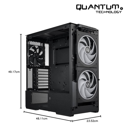 Lian Li LANCOOL 216 RGB Black Mid-Tower ATX Gaming Case