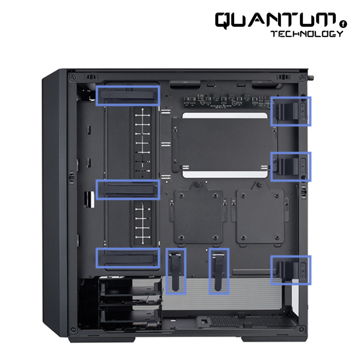 Lian Li LANCOOL 216 RGB Black Mid-Tower ATX Gaming Case