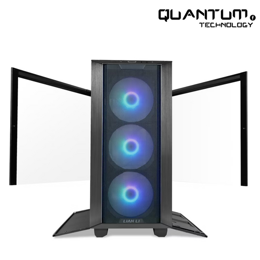 Lian Li LANCOOL III RGB Black Mid-Tower Gaming Case – Premium High-Airflow Chassis