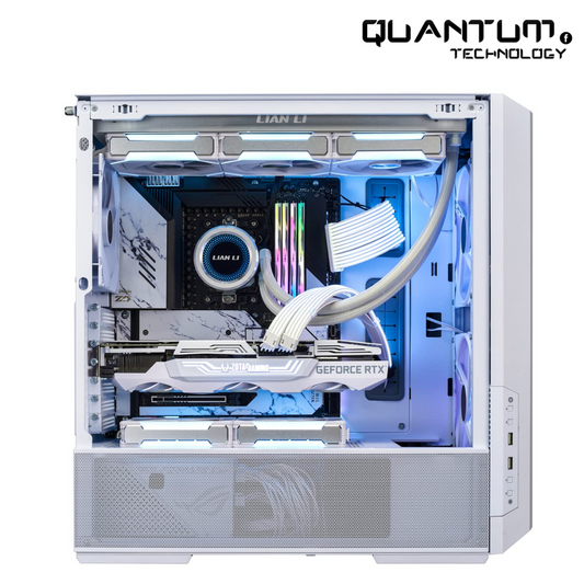 Lian Li Lancool 216 RGB White Mid-Tower ATX Gaming Case