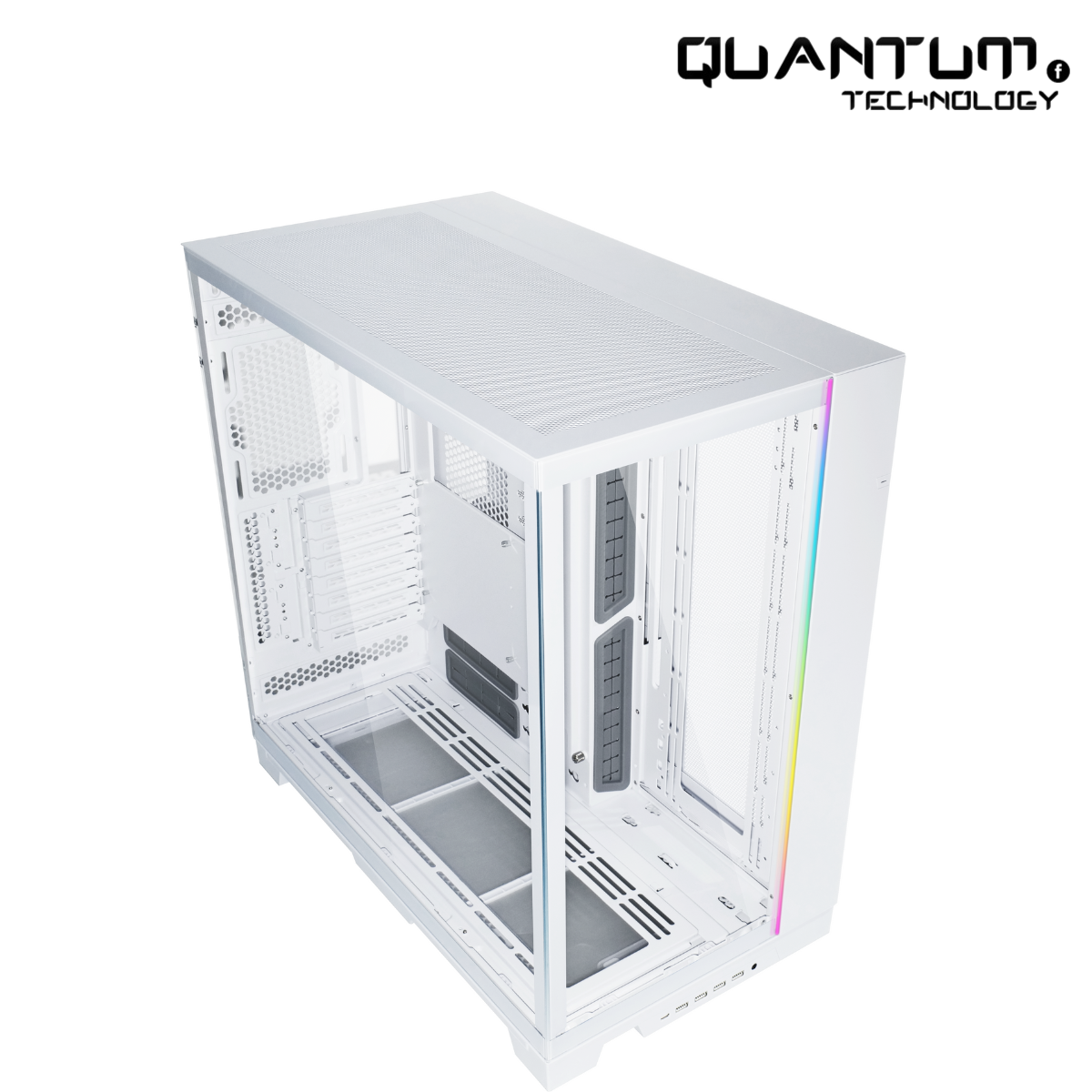 Lian Li O11 Dynamic EVO XL White Full-Tower Gaming Case – Showcase Design