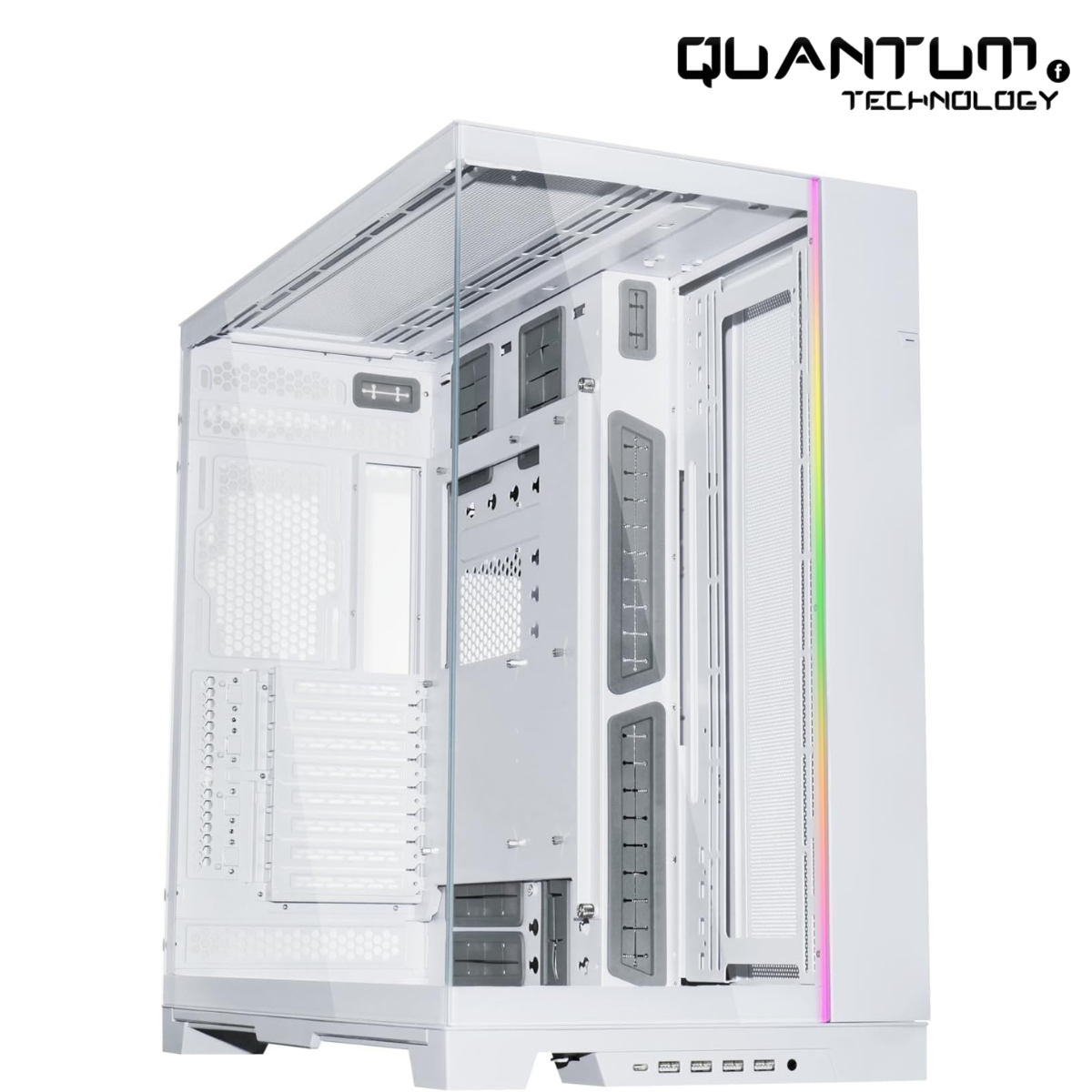 Lian Li O11 Dynamic EVO XL White Full-Tower Gaming Case – Showcase Design