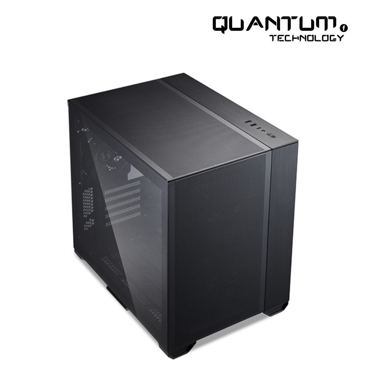 Lian Li O11 Air Mini Black – High-Airflow Mini ITX/ATX Gaming Case