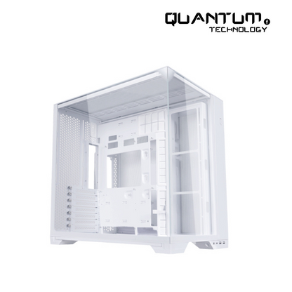 Lian Li O11 Vision Compact White – Mid Tower Gaming Case with Glass Panels