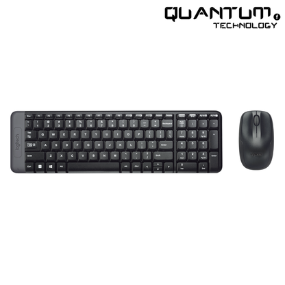 Logitech MK220 Wireless Keyboard and Mouse Combo – Compact, Long Battery Life