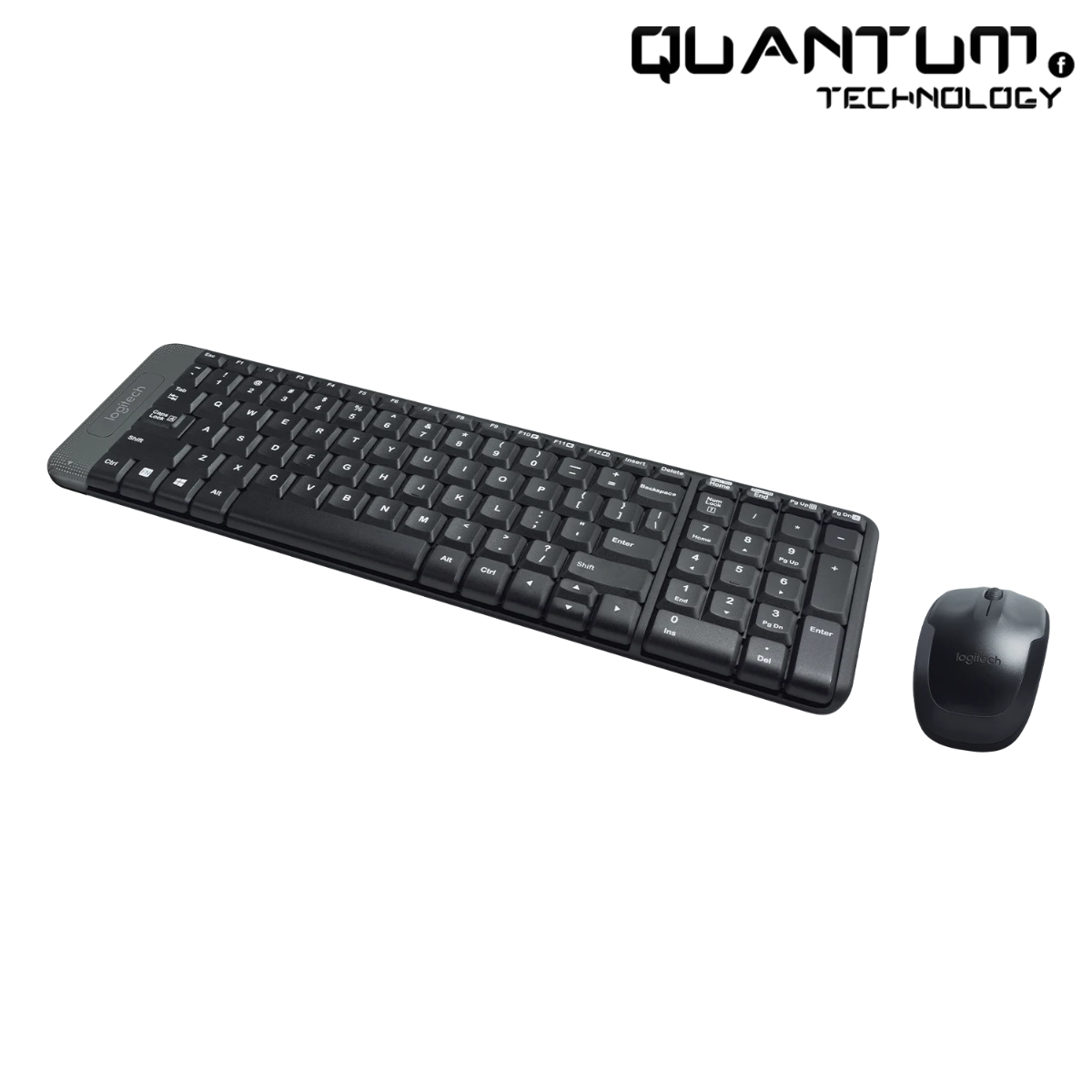 Logitech MK220 Wireless Keyboard and Mouse Combo – Compact, Long Battery Life