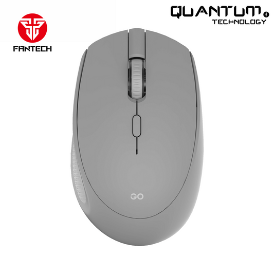 GO W193 Beige – Wireless Optical Mouse with Ergonomic Design