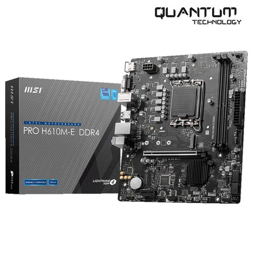 لوحة أم MSI H610M-E PRO DDR4 