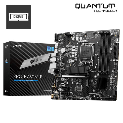 اللوحة الأم MSI PRO B760M-P LGA1700 DDR5 