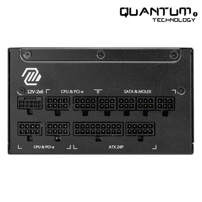 MSI MAG A1250GL PCIe5 1250W 80+ Gold Fully Modular PSU – ATX 3.1