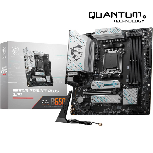 MSI PRO B650M GAMING WIFI Motherboard – AMD B650, DDR5, WiFi 6E, Micro-ATX