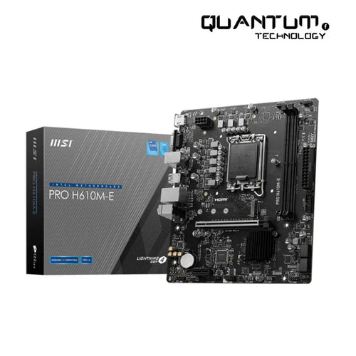 MSI PRO H610M-E [ DDR5 ] Motherboard