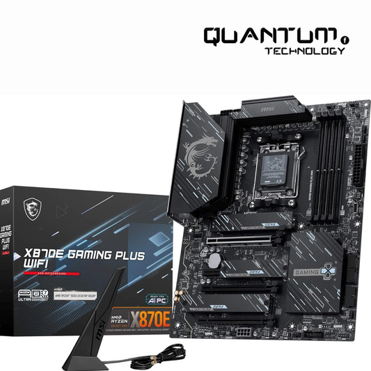 MSI X870E GAMING PLUS WIFI Motherboard – AMD X870E, DDR5, PCIe 5.0, WiFi 7