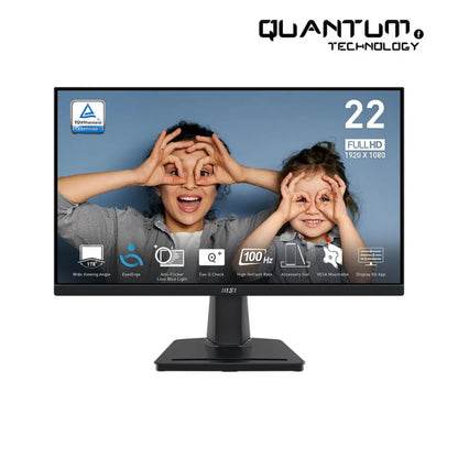 Monitor 22 MSI PRO MP225V 100Hz 1080P VA