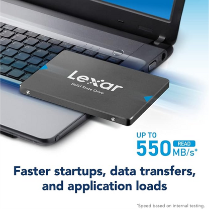 Lexar NS100 2TB SATA III SSD – 550MB/s Read | Internal 2.5" Solid State Drive