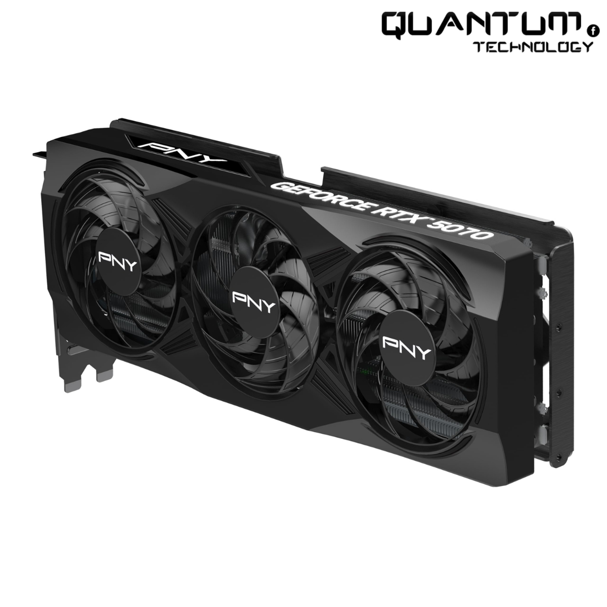 PNY GeForce RTX 5070 OC Triple Fan – 12GB GDDR7, DLSS 3.5, Ray Tracing